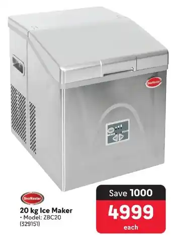 Makro SnoMaster Ice Maker offer