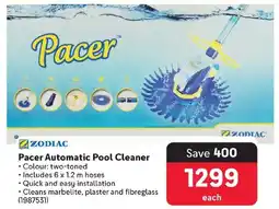 Makro ZODIAC Pacer Automatic Pool Cleaner offer