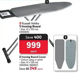 Makro Russell Hobbs Ironing Board offer