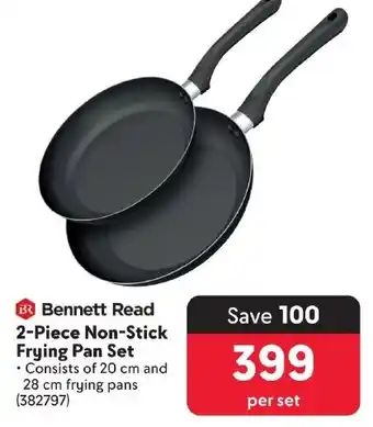 Makro Bennett Read Non-Stick Frying Pan Set offer