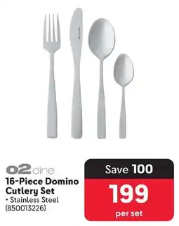 Makro Domino Cutlery Set offer