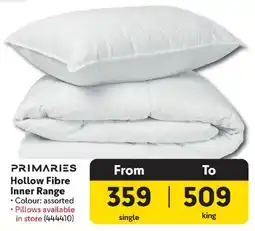 Makro PRIMARIES Hollow Fibre Inner Range offer