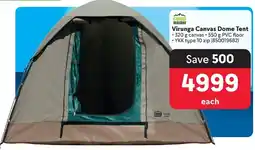 Makro Camp Master Virunga Canvas Dome Tent offer