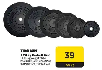 Makro TROJAN Barbell Disc offer