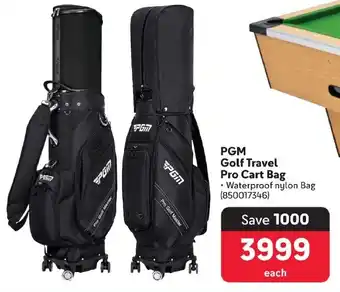 Makro PGM Golf Travel Pro Cart Bag offer