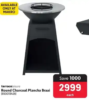 Makro Round Charcoal Plancha Braai offer