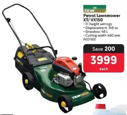 Makro TRIMTECH Petrol Lawnmower XT/VX150 offer