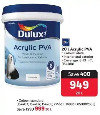 Makro Dulux Acrylic PVA offer