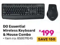 Game DO Essential Wireless Keyboard & Mouse Combo offer