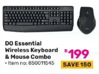 Game DO Essential Wireless Keyboard & Mouse Combo offer