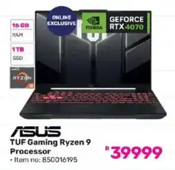 Game ASUS TUF Gaming Ryzen 9 Processor offer