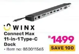 Game WINX Connect Max 11-in-1 Type-C Dock offer