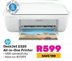 Game HP DeskJet 2320 All-in-One Printer offer