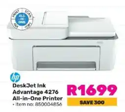 Game HP DeskJet Ink Advantage 4276 All-in-One Printer offer