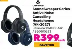 Game Volkano SoundSweeper Series Active Noise Cancelling Headphones offer