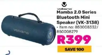 Game Volkano Mamba 2.0 Series Bluetooth Mini Speaker (VK-3138) offer