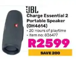 Game JBL Charge Essential 2 Portable Speaker (OH4614) offer