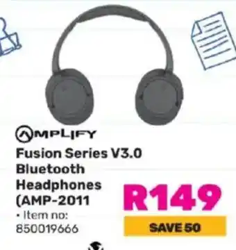 Game AMPLIFY Fusion Series V3.0 Bluetooth Headphones (AMP-2011) offer