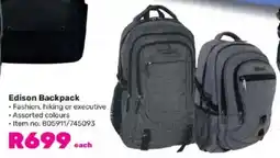 Game Edison Backpack offer