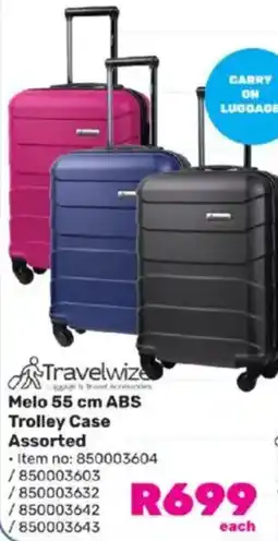 Game Melo ABS Trolley Case Assorted offer