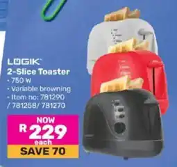 Game LOGIK 2-Slice Toaster offer