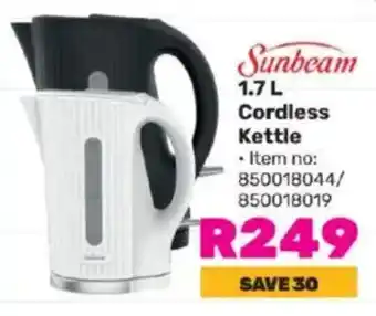 Game Sunbeam Cordless Kettle offer