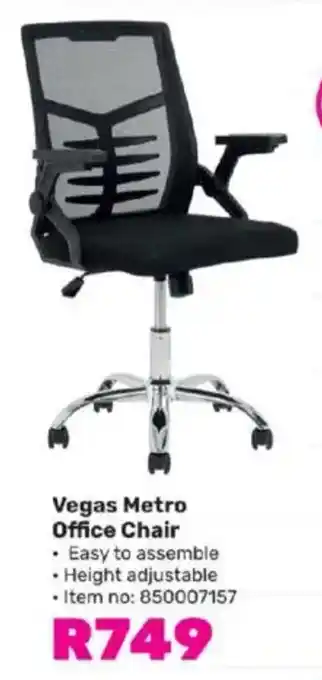 Game Vegas Metro Office Chair offer