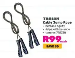 Game TROJAN Cable Jump Rope offer