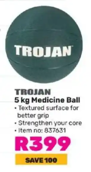 Game TROJAN Medicine Ball offer