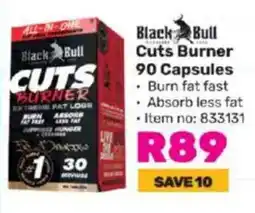 Game Black Bull Cuts Burner 90 Capsules offer