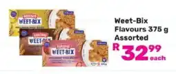 Game Weet-Bix Flavours Assorted offer