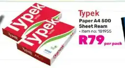 Game Typek Paper A4 500 Sheet Ream offer