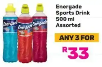 Game Energade Sports Drink Assorted offer