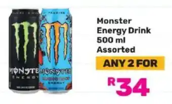 Game Monster Energy Drink Assorted offer