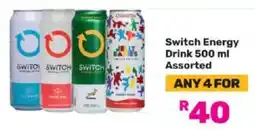 Game Switch Energy Drink Assorted offer