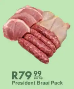 President Hyper President Braai Pack offer