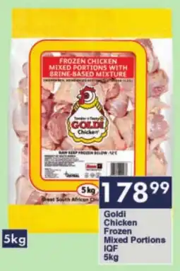 President Hyper Goldi Chicken Frozen Mixed Portions IQF offer