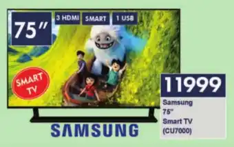 President Hyper Samsung 75" Smart TV offer