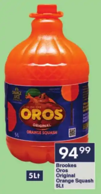 President Hyper Brookes Oros Original Orange Squash offer