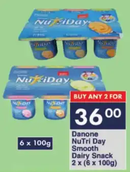 President Hyper Danone NuTri Day Smooth Dairy Snack offer