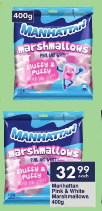 President Hyper Manhattan Pink & White Marshmallows offer