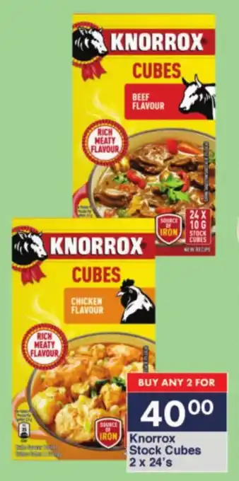 President Hyper Knorrox Stock Cubes offer