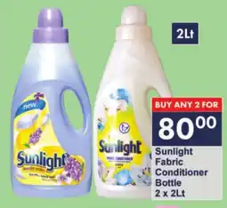 President Hyper Sunlight Fabric Conditioner Bottle offer