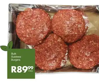 Save Bulk Suidwes Burgers offer