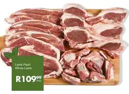 Save Lamb Pack/ Whole Lamb offer