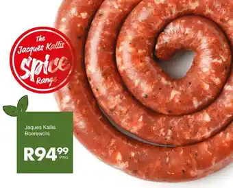 Save Jaques Kallis Boerewors offer