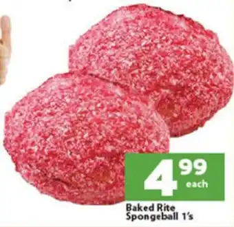 Check Save Baked Rite Spongeball offer