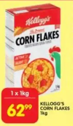 Shoprite Kellogg's corn flakes offer