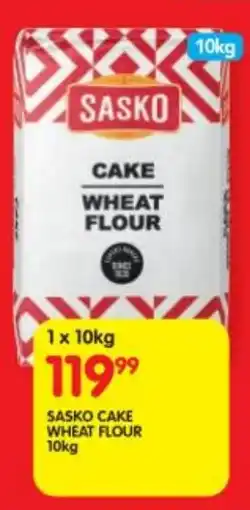 Shoprite Sasko cake wheat flour offer