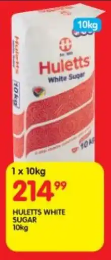 Shoprite Huletts white sugar offer